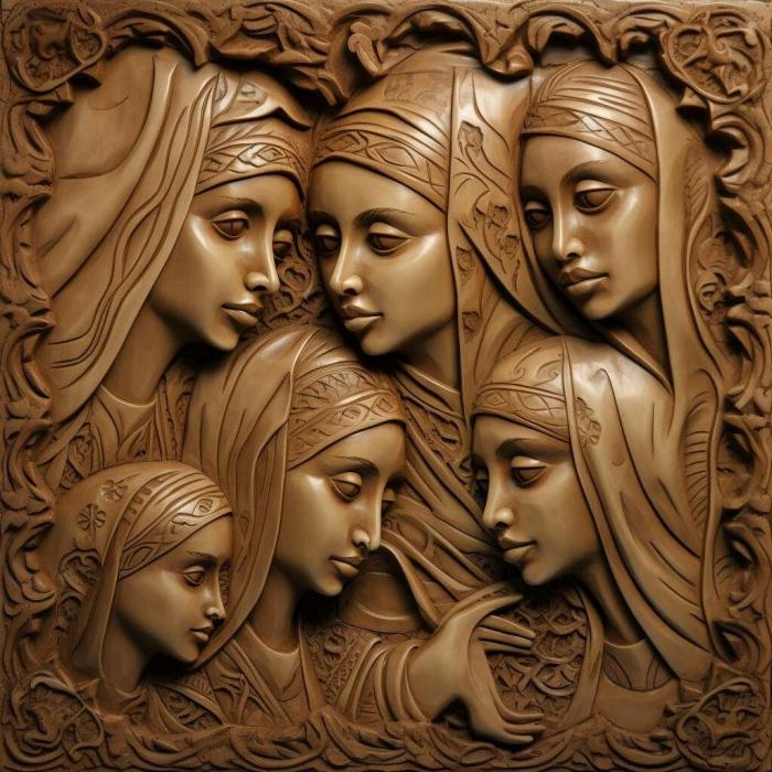 نموذج ثلاثي الأبعاد لآلة CNC 3D Art 